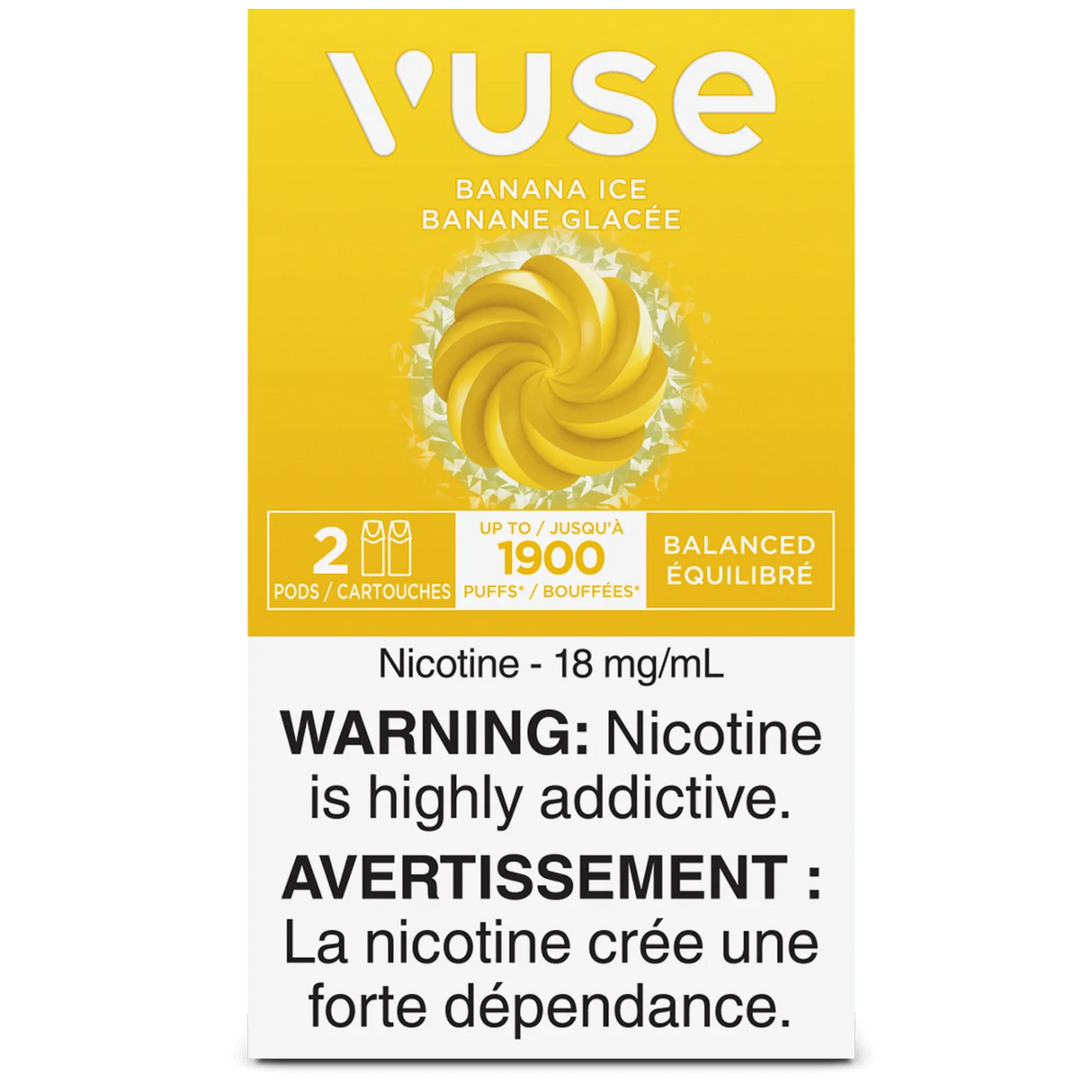 VUSE POD - BANANA ICE