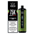 Crown Bar Al Fakher MEGAMAX 75K Watermelon Kiwi disposable vape 75,000 puffs