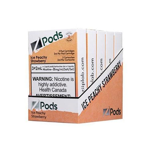 ICY PEACH STRAWBERRY  (STLTH COMPATIBLE ) - Z PODS