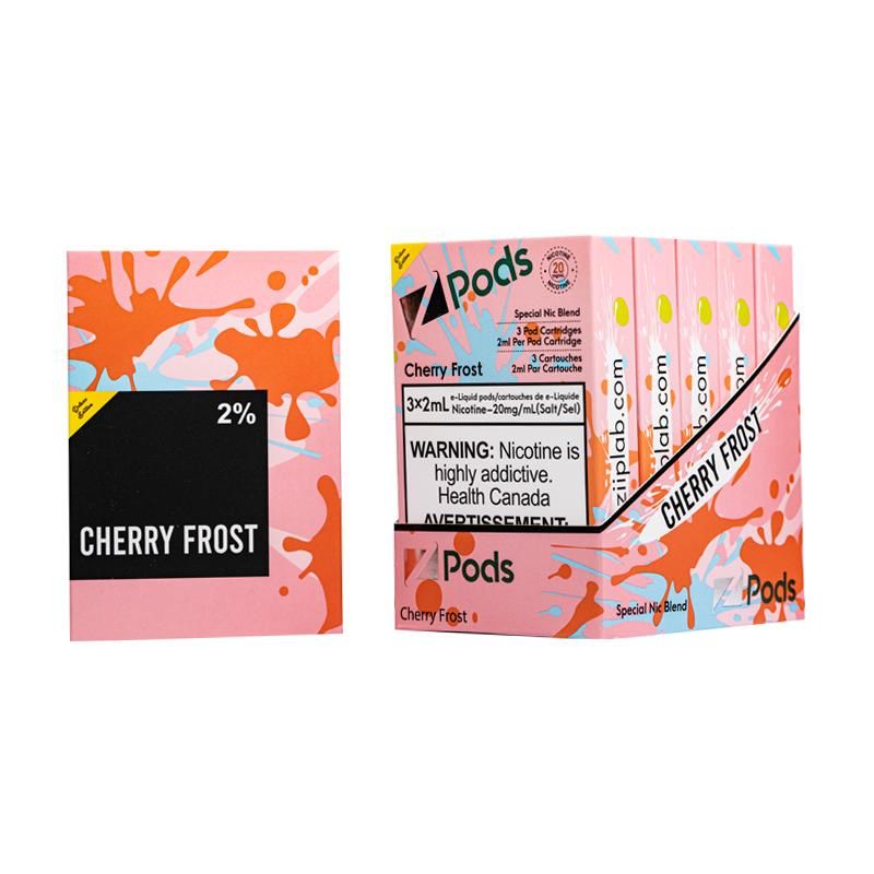 CHERRY FROST   - Z PODS ( SUPREME NIC BLEND)