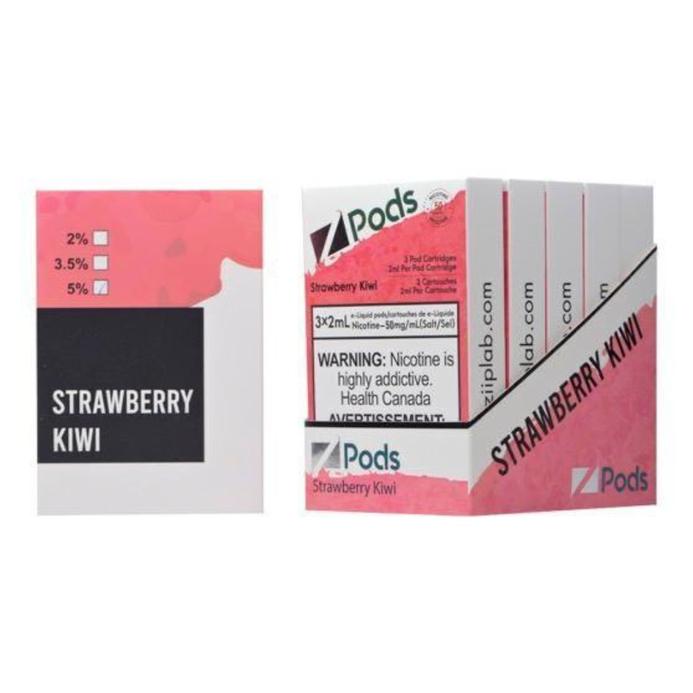 STRAWBERRY KIWI  - Z PODS ( SUPREME NIC BLEND)