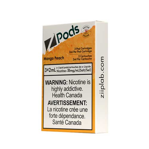 MANGO PEACH - Z PODS ( SUPREME NIC BLEND)