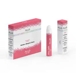 ALLO ULTRA 1600 DISPOSABLE - STRAWBERRY