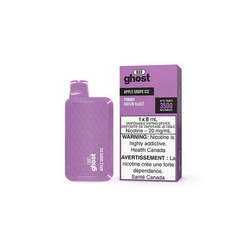 GHOST BOX DISPOSABLE-APPLE GRAPE ICE
