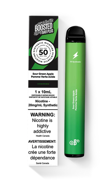 Green Apple - Boosted Bar Plus Disposable Vape