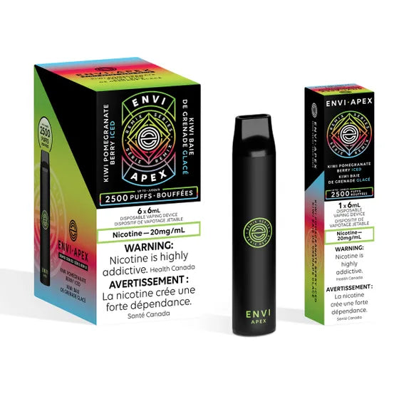 KIWI POMEGRANATE BERRY ICED - ENVI APEX DISPOSABLE