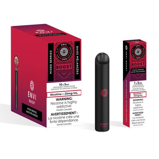 ENVI BOOST DISPOSABLE - MIXED BERRIES