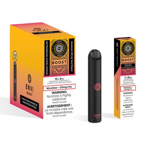 ENVI BOOST HIT DISPOSABLE - MANGO PEACH WATERMELON