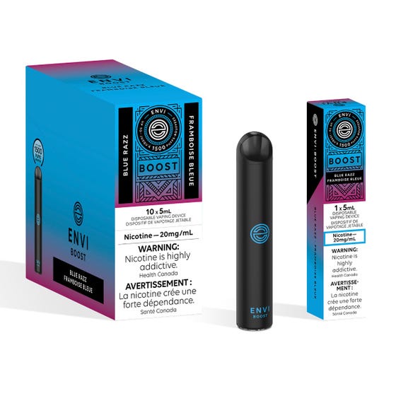ENVI BOOST DISPOSABLE -BLUE RAZZ 2 %