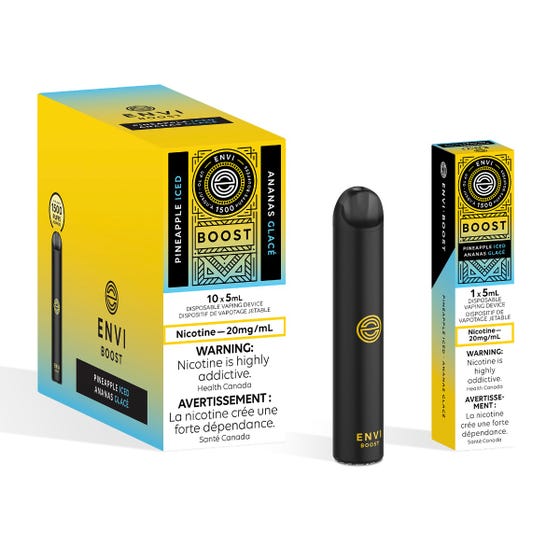 ENVI BOOST DISPOSABLE -PINEAPLE ICED 2 %