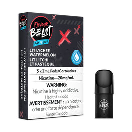 Flavour Beast Pods Pack - Lit Lychee Watermelon Iced