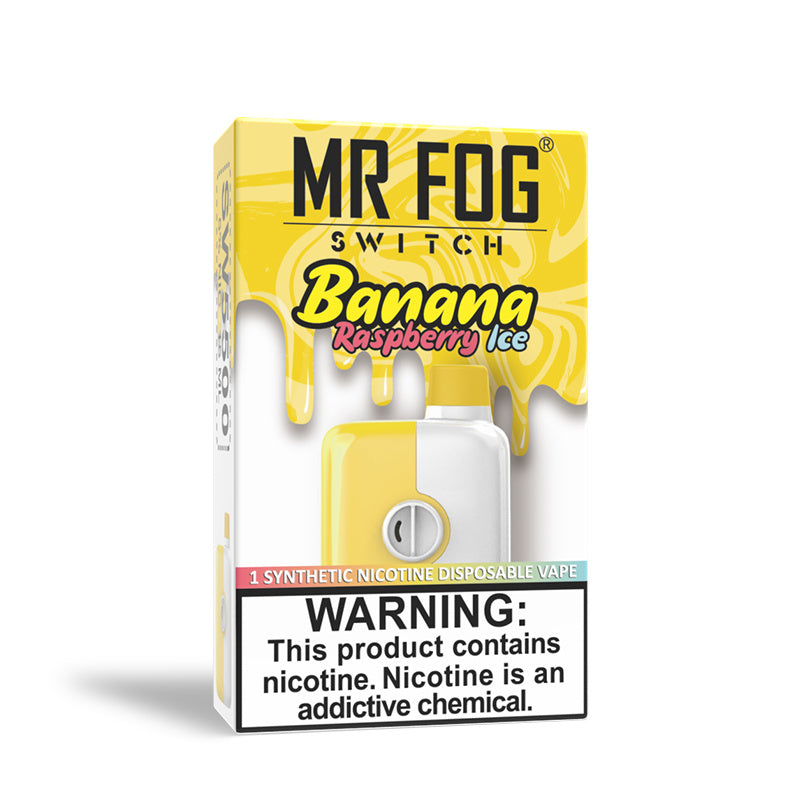 RASPBERRY BANANA ICE - MR FOG SWITCH 5500 PUFFS