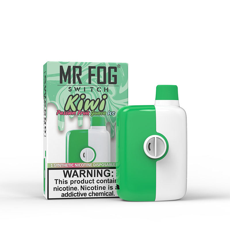 KIWI PASSION FRUIT GUAVA ICE- MR FOG SWITCH 5500 PUFFS
