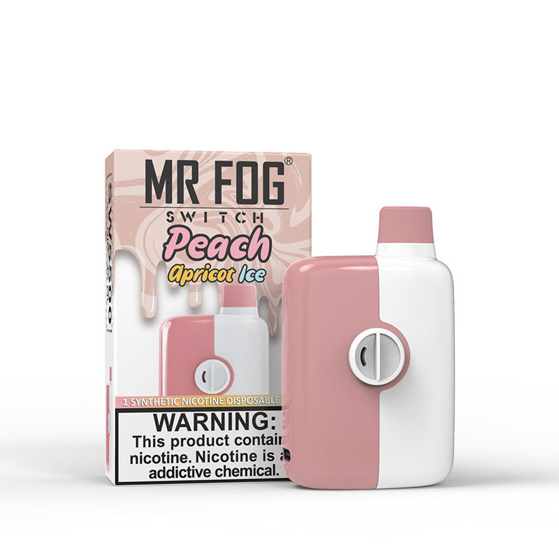 PEACH APRICOT ICE - MR FOG SWITCH 5500 PUFFS