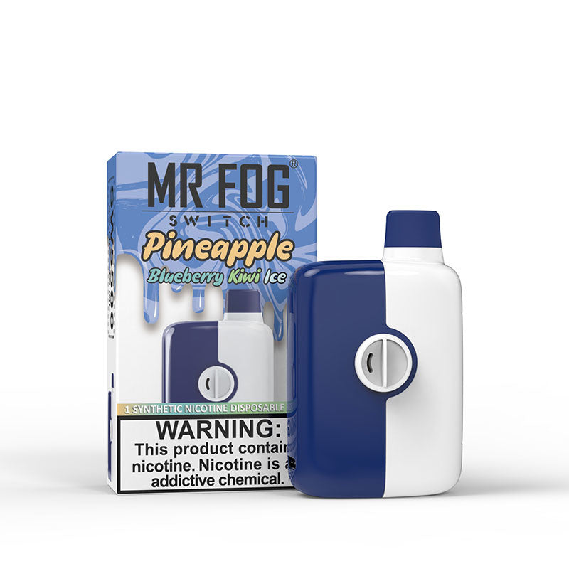 PINEAPPLE BLUEBERRY KIWI ICE - MR FOG SWITCH 5500 PUFFS