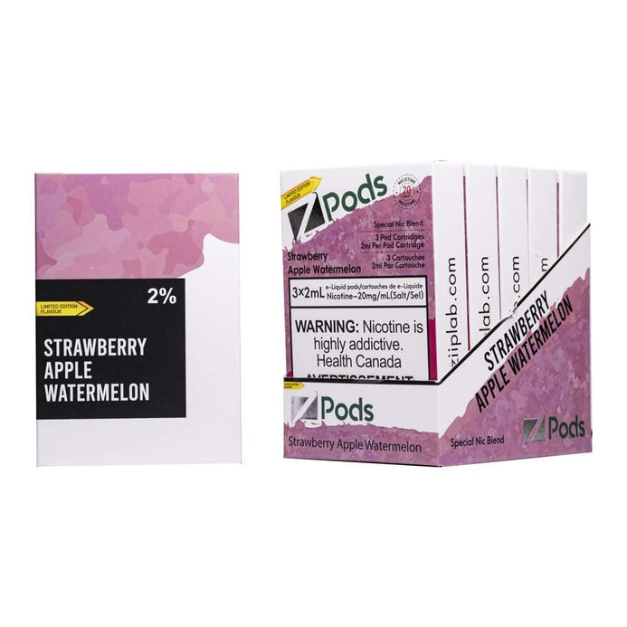 STRAWBERRY APPLE WATERMELON - Z PODS ( SUPREME NIC BLEND)