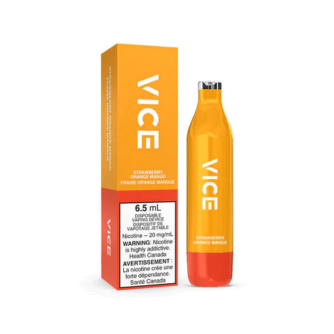 STRAWBERRY ORANGE MANGO  - VICE DISPOSABLE 2500 PUFFS